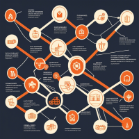 Generate a typical supply chain network image